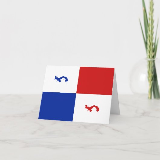 Panama-spandoekaart Kaart (Voorkant)