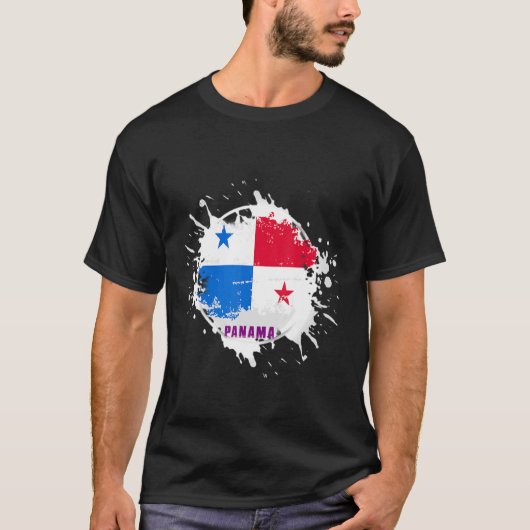 Panama Splash T-shirt (Voorkant)