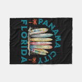 Panama Stad _5 Fleece Deken (Voorkant (Horizontaal))