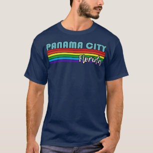 Panama Stad Florida Pride Panama Stad LGBT Gift L T-shirt