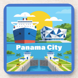 Panama-Stad Panama Bier Onderzetter