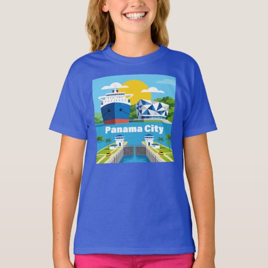 Panama-Stad Panama T-shirt (Voorkant)