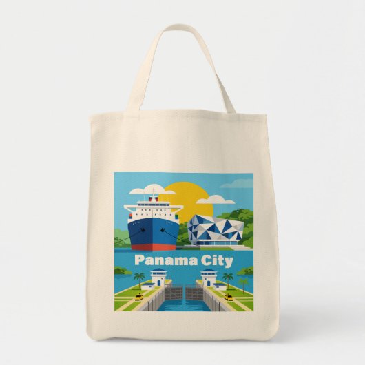 Panama-Stad Panama Tote Bag (Voorkant)