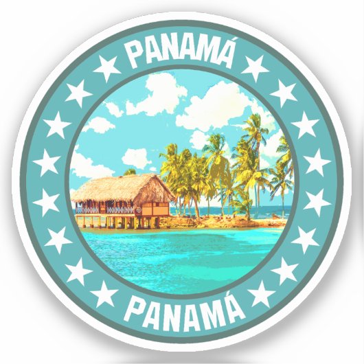 Panama Sticker (Voorkant)