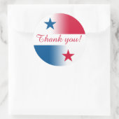 Panama-Sticker met aanpasbare tekst Ronde Sticker (Tas)