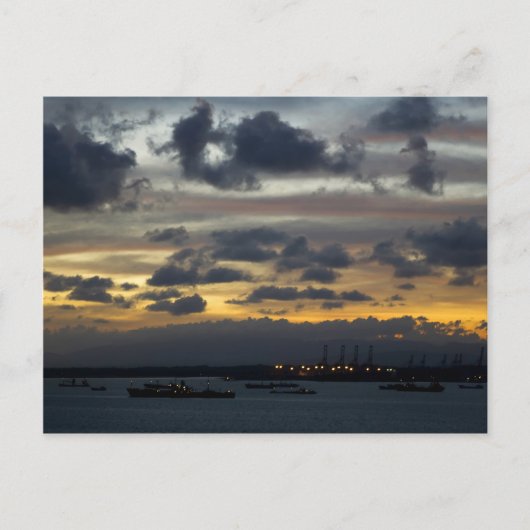 Panama Sunrise 1 Briefkaart (Voorkant)