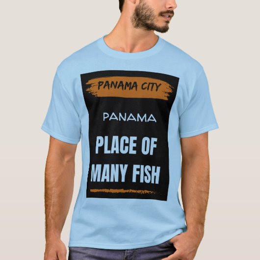 Panama T-shirt (Voorkant)