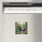 Panama Tapir in Coiba National Park Reizen Magneet (Insitu (Vaatwasser))