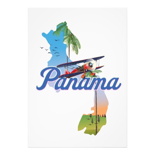 Panama Travel poster (Voorkant)