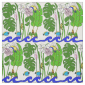 Panama tropisch stof (Swatch)