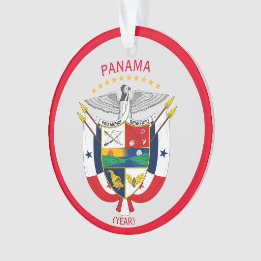 Panama Vacation kerstversiering Ornament (voorkant)