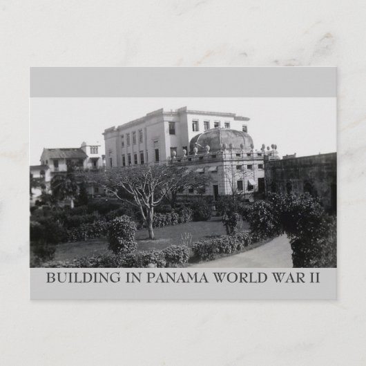 PANAMA VAN DE BINNENSTAD BRIEFKAART (Voorkant)