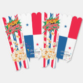 Panama vlag bedankdoosjes (Ongevouwen)