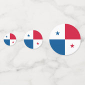 Panama vlag confetti (Voorkanten)