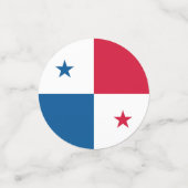 Panama vlag confetti (Kleine voorkant)