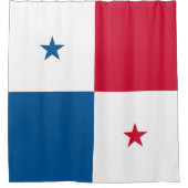 Panama vlag douchegordijn (Voorkant)
