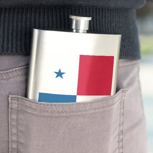Panama vlag flacon (Voorbeeld)
