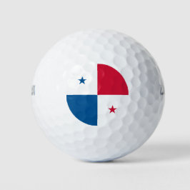 Panama vlag golfballen