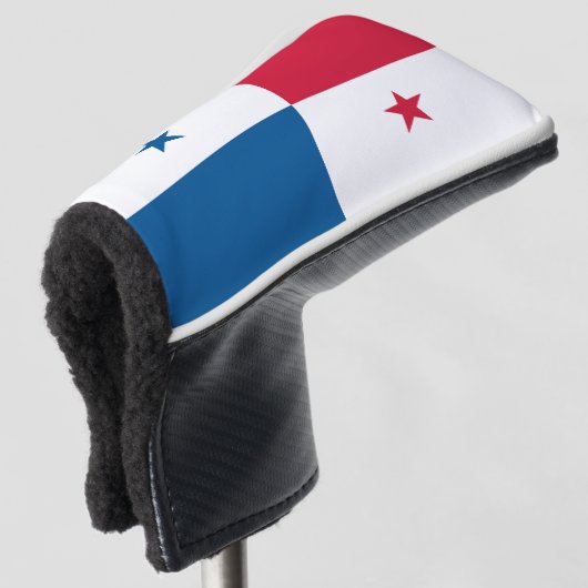 Panama vlag golfheadcover (3/4 voorkant)