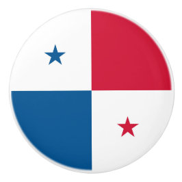 Panama vlag keramische knop