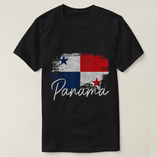 Panama vlag Panamese pride Roots African T-shirt (Design voorkant)