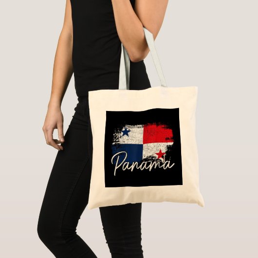Panama  vlag Panamese pride Roots African Tote Bag (Voorkant (product))