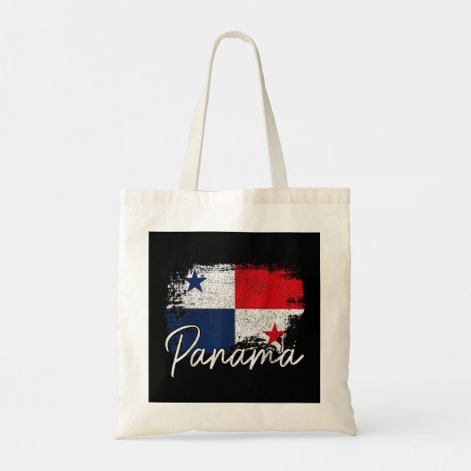 Panama vlag Panamese pride Roots African Tote Bag (Achterkant)