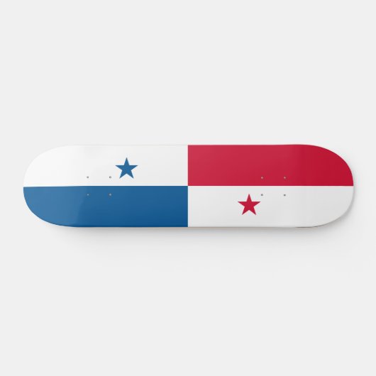 Panama vlag persoonlijk skateboard (Horizontaal)