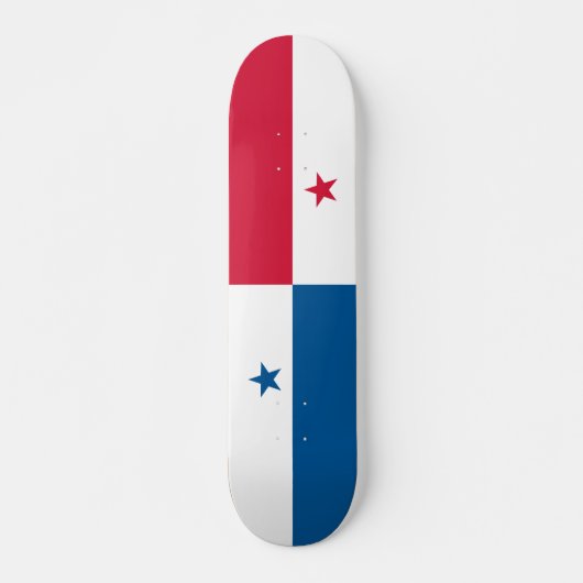 Panama vlag persoonlijk skateboard (Voorkant)