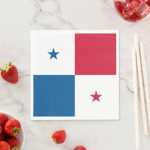 Panama vlag servet