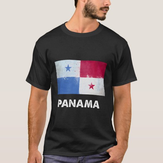 Panamaanse vlag van Panaian T-shirt (Voorkant)