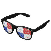 Panamabanner Retro Zonnebril (Gekanteld)