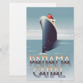 Panamakanaal Briefpapier (Voorkant / Achterkant)