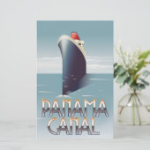 Panamakanaal Briefpapier (Staand voorkant)