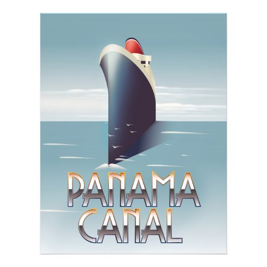 Panamakanaal Foto Afdruk (Voorkant)