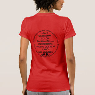 Panamakanaal voor de eerste keer weer zwart t-shirt