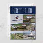 panamakanaalmiraflores briefkaart (Voorkant / Achterkant)