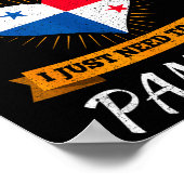 Panamanian Flag I Panama Flag I Vacation Panama Poster (Hoek)