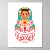 Panamanian Matryoshka Poster (Voorkant)