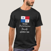 Panamanian Parade  Panama T-shirt (Voorkant)