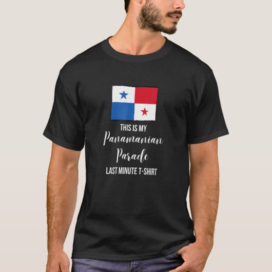 Panamanian Parade  Panama T-shirt (Voorkant)