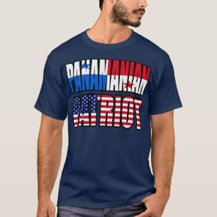 Panamees-Amerikaanse patriot Pride Gift T-shirt