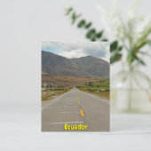 Panamerican Highway, Ecuador Briefkaart (Staand voorkant)