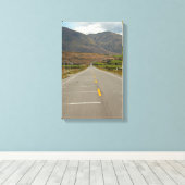 Panamerican Highway, Ecuador Canvas Afdruk (Insitu (Houten vloer))