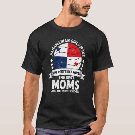 Panamese mama Moederdag Mama Mama Panamanian Ameri T-shirt (Voorkant)