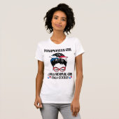 Panamese meid als een gewone vrouw.. t-shirt (Voorkant volledig)