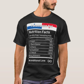 Panamese Pap Nutrition Facts T-shirt