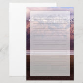 Panamint-bereik en -bekken briefpapier (Voorkant / Achterkant)