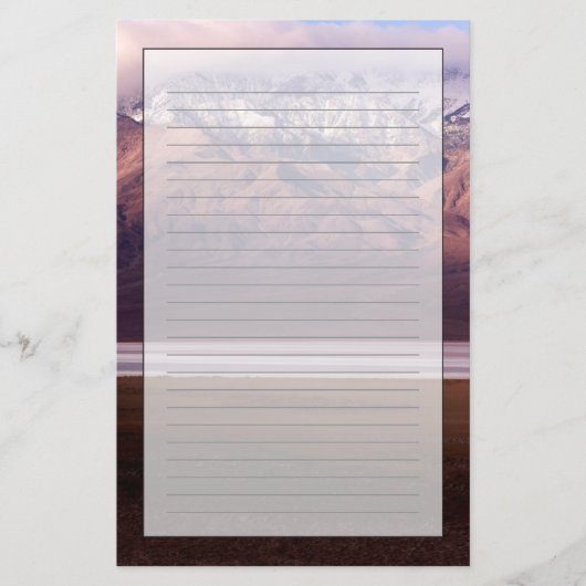 Panamint-bereik en -bekken briefpapier (Voorkant)