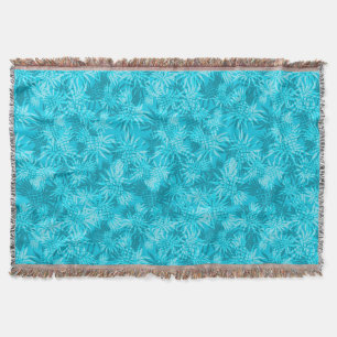 Panananas Camo Hawaiian Throw Blanket Deken